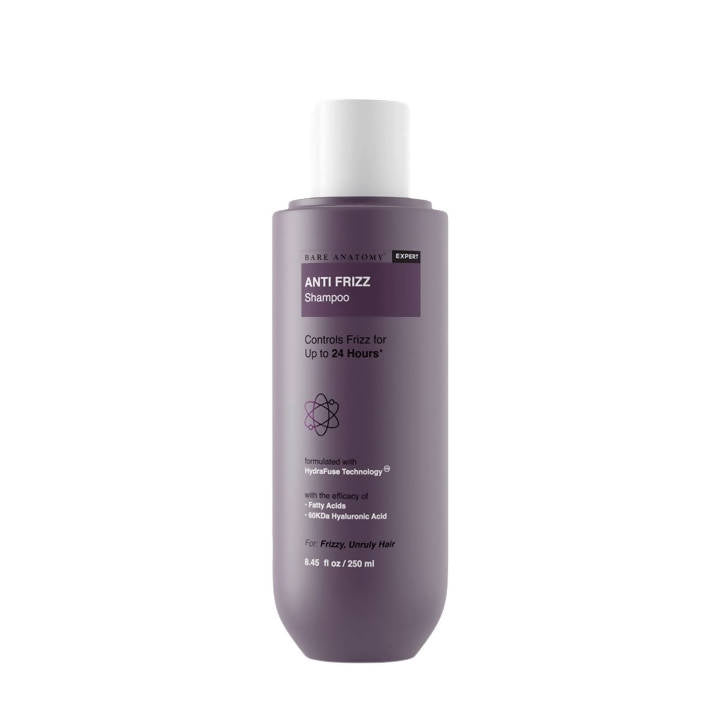 Bare Anatomy Expert Anti-Frizz Shampoo | Frizz Control Upto 24 Hrs | Dry & Frizzy Hair | Grocsy