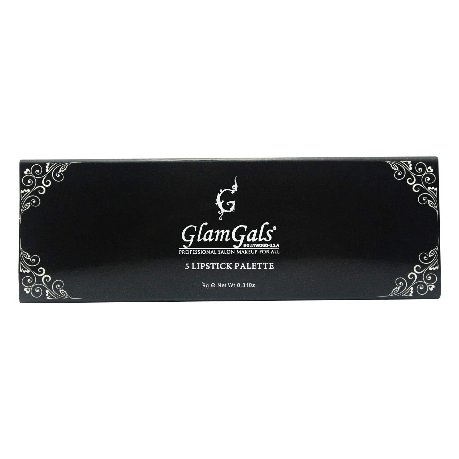 Glamgals Hollywood-U.S.A 5 Color Lipstick Palette, Dark Pink | Grocsy