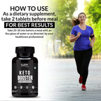 Vokin Biotech Keto Booster Advanced Weight Loss Supplement,Natural Fat Burner | Grocsy