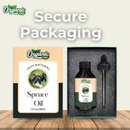 Organic Zing Spruce (Picea) Oil | Pure & Natural Essential Oil for Aroma, Diffusers, Hair Care & Massage | Grocsy
