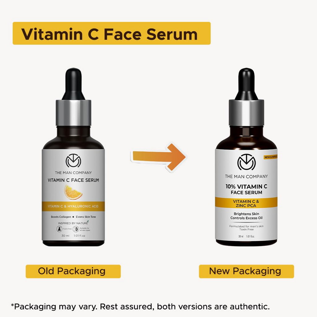 The Man Company 40% Vitamin C Face Serum | Grocsy