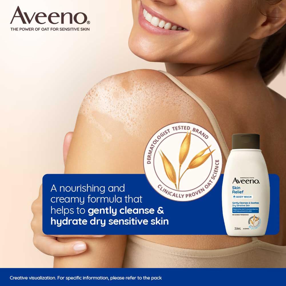 Aveeno Skin Relief Body Wash | Grocsy