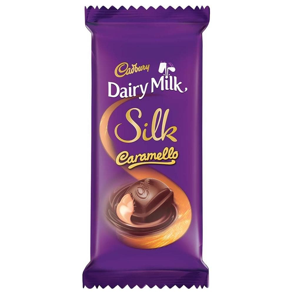 Cadbury Dairy Milk Silk Caramello Mocha, 136g (Pack of 3) | Grocsy