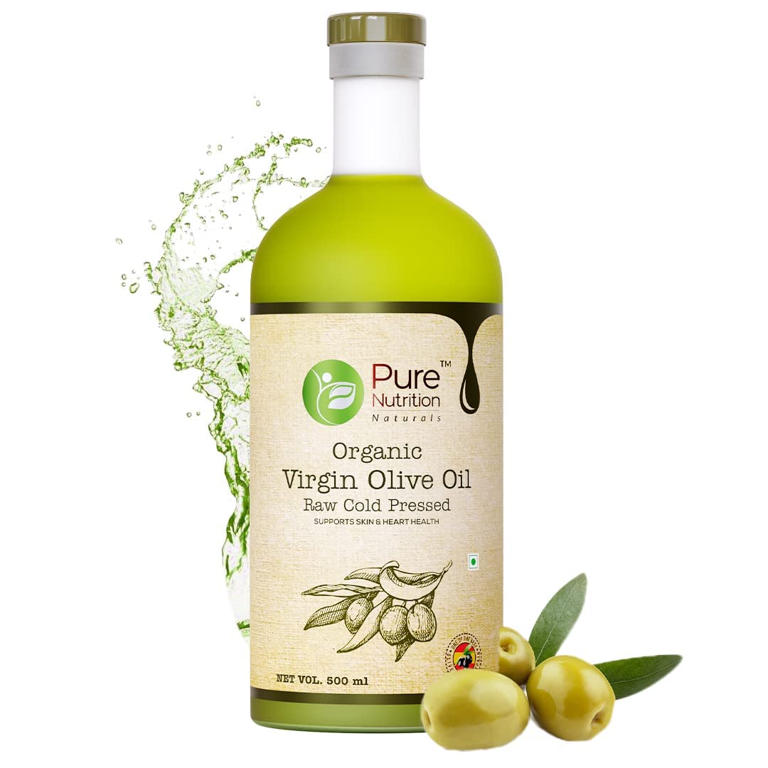 Pure Nutrition Raw Cold Pressed Virgin Olive Oil | Grocsy