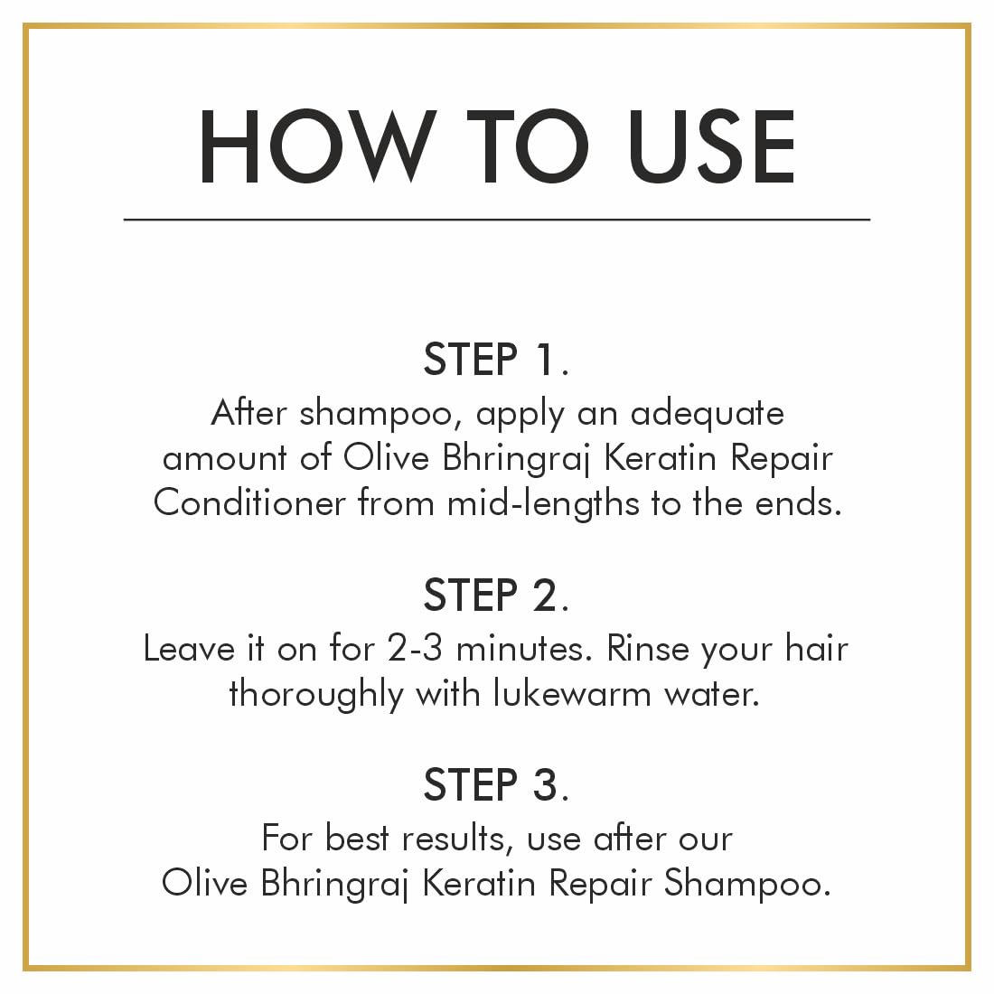 Nuerma Science Keratin Repair Olive Bhringraj Hair Conditioner for Dehydrated & Strengthen Hair | Grocsy