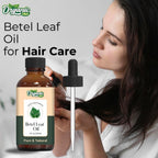 Organic Zing Betel Leaf (Piper betle) Oil | Pure & Natural Essential Oil for Skincare, Hair Care, Aroma & Diffusers | Grocsy