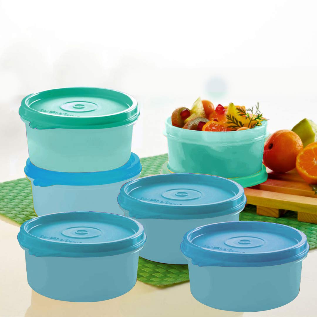 Tupperware Spillproof Tropical Bowls 200ml 6pc | Grocsy
