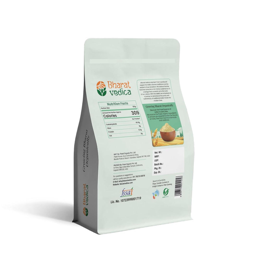 Bharat Vedica Organic Proso Millet Flour - Organic Chena ka Atta | Grocsy