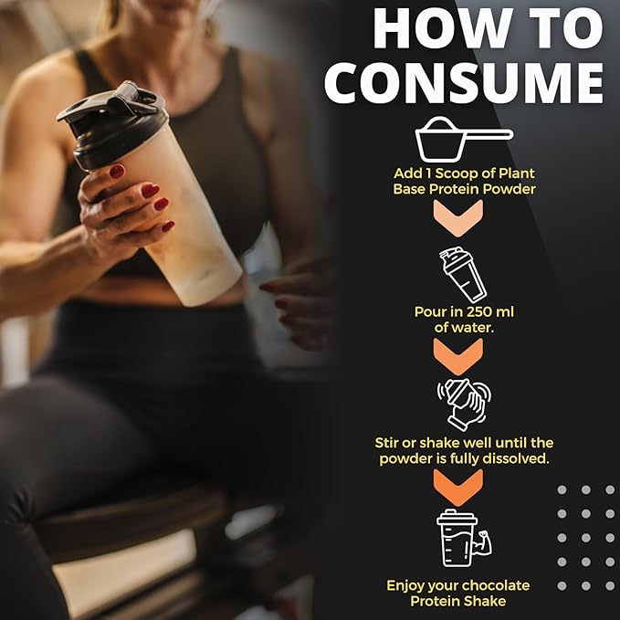 BOOSTIQ Vegan Plant Protein Powder - Chocolate Flavour | Grocsy