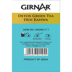Girnar Detox Green Tea - Desi Kahwa | Grocsy