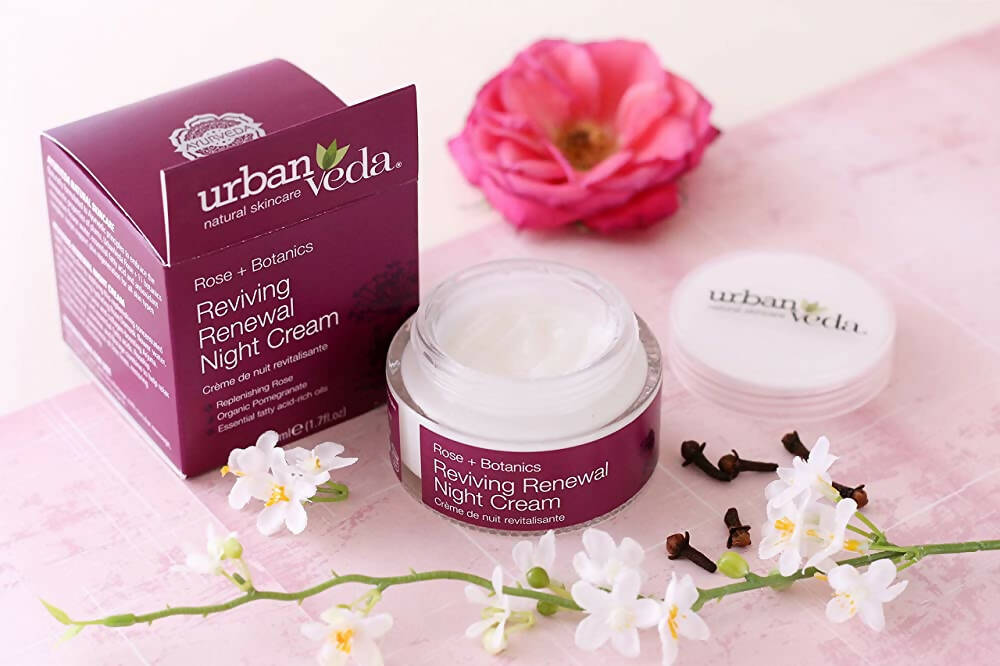Urban Veda Reviving Renewal Night Cream | Grocsy