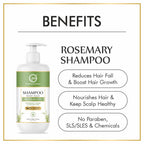 Nuerma Science Keratin Repair Rosemary Shampoo for Damaged, Dry & Frizzy Hair | Grocsy