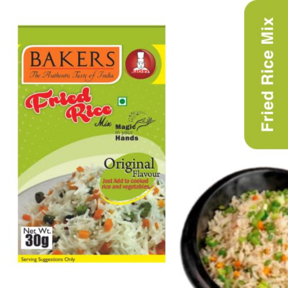 BAKERS Fried Rice Mix ,Butter Chicken Masala ,Chilli Chicken Masala Mix ,Chicken Lollypop | Grocsy