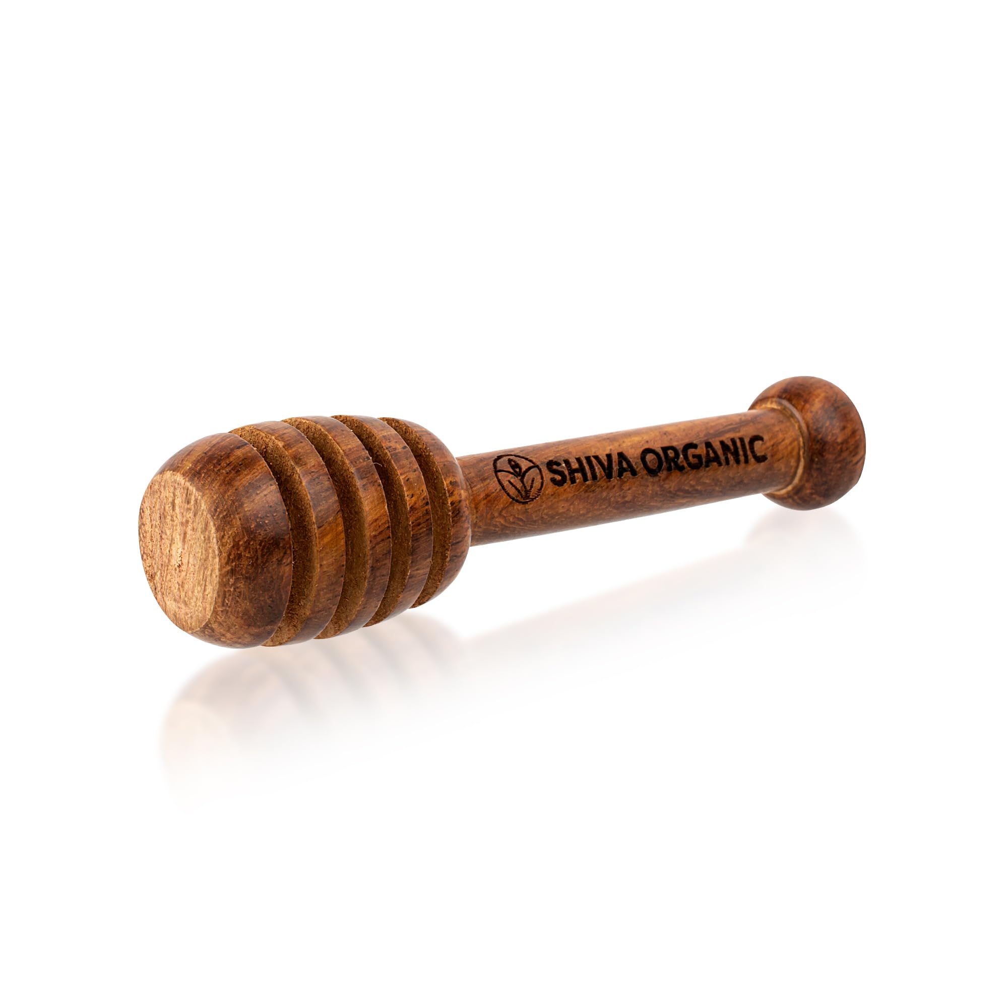 Shiva Organic's Sheesham Wood Honey Dipper | Grocsy