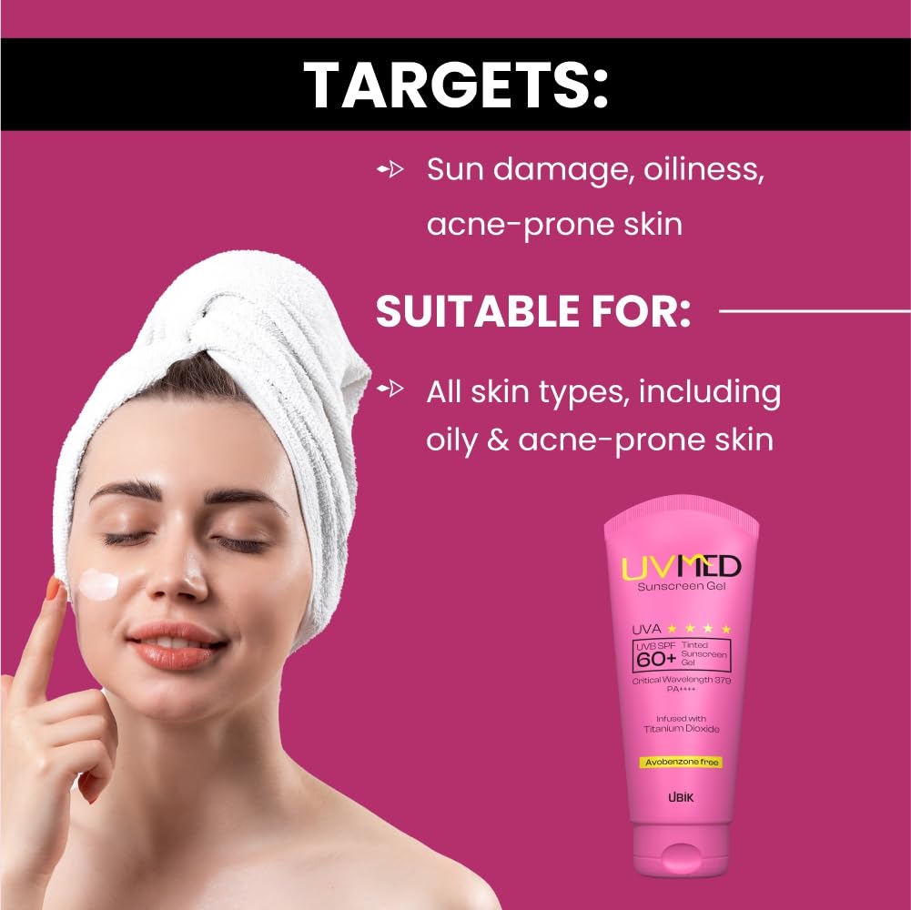 Uvmed Tinted Sunscreen Cream SPF 50 | Grocsy