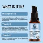 Nuerma Science 2% Hyaluronic Acid Face Serum | Hydrates, Firms & Brightens | Grocsy