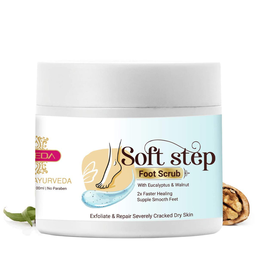 Inveda Soft Step Foot Scrub | Grocsy