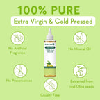 WishCare 100% Pure Premium Cold Pressed Olive Oil | Grocsy