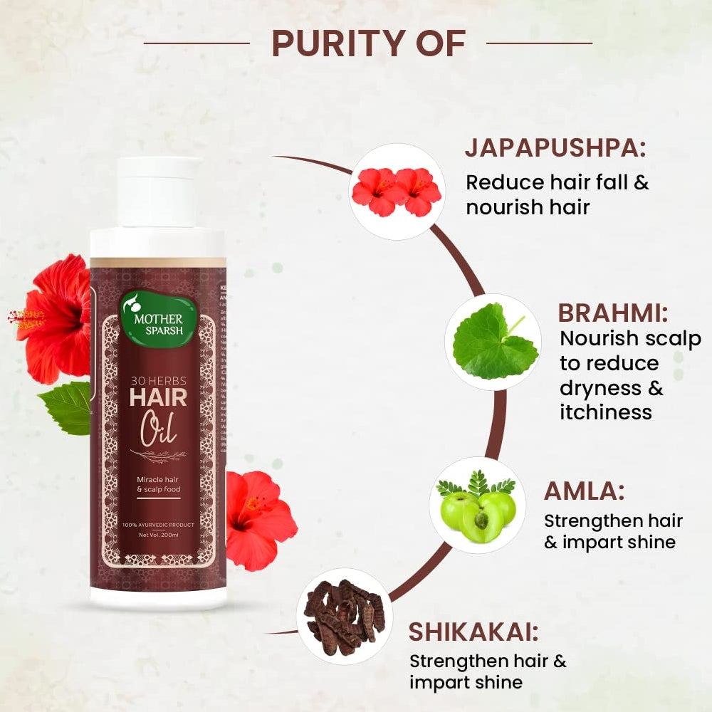 Mother Sparsh Intense Hair Treatment Kit | Grocsy