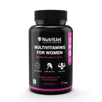 NutritJet Multivitamin Vegetarian Tablets For Women | Grocsy