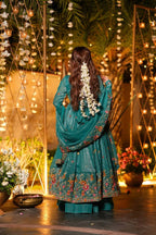 Yash Enterprise Rama Crunchy Silk Party Wear Embroidery Suit Set | Grocsy