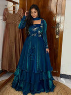 Yash Enterprise Rama Fandy Silk Party Wear Embroidery Suit Set | Grocsy
