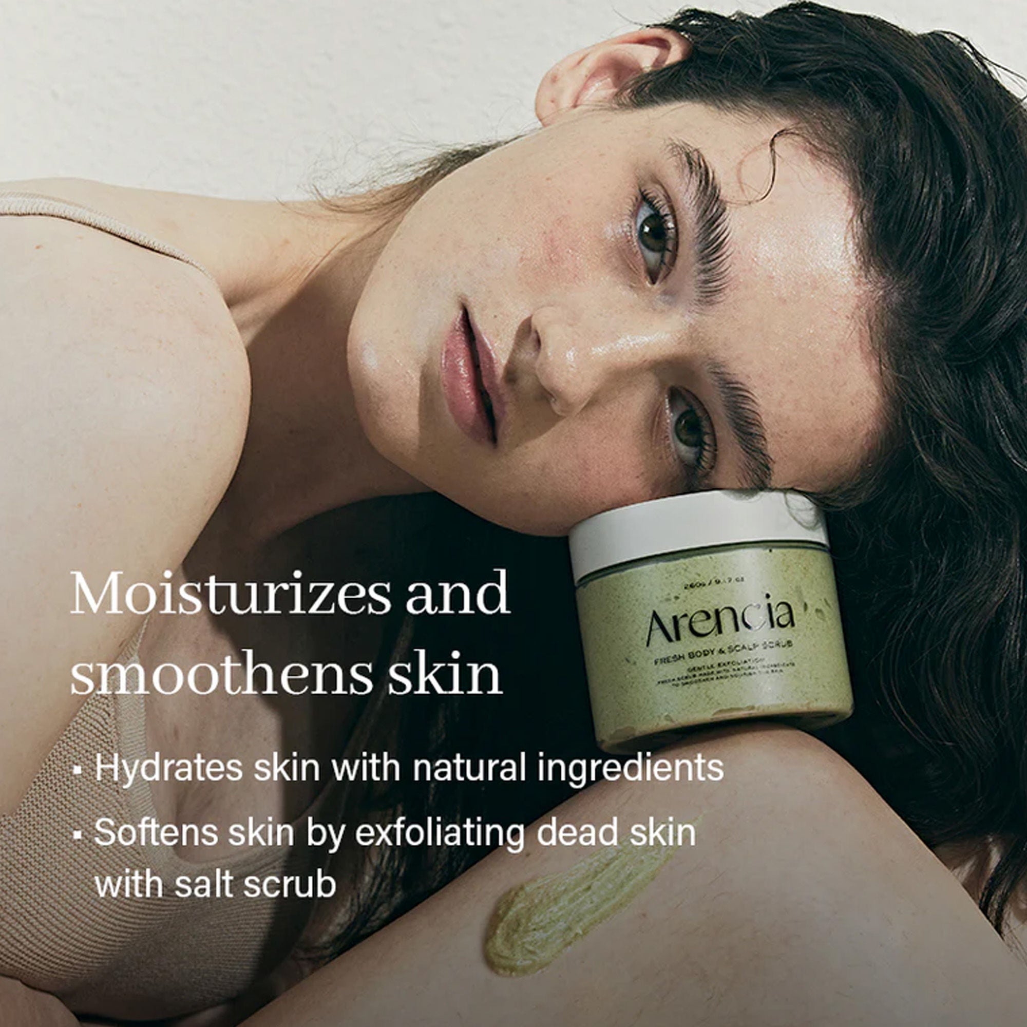 Arencia Lavender & Pear Fresh Cloud Body & Scalp Scrub | Grocsy