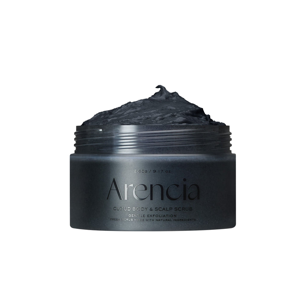 Arencia Black Tea & Yuzu Fresh Cloud Body & Scalp Scrub | Grocsy