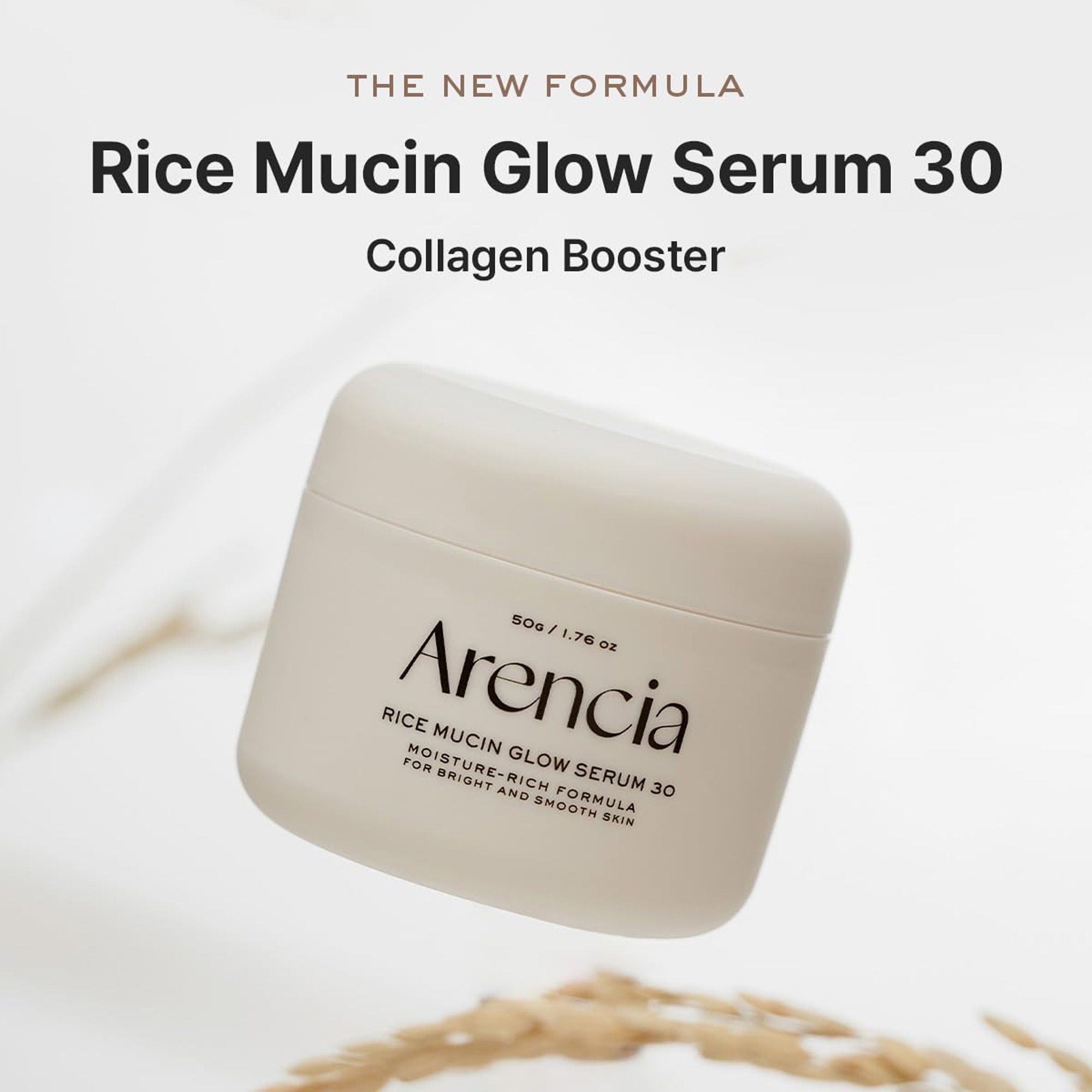 Arencia Rice Mucin Glow Serum 30 | Grocsy