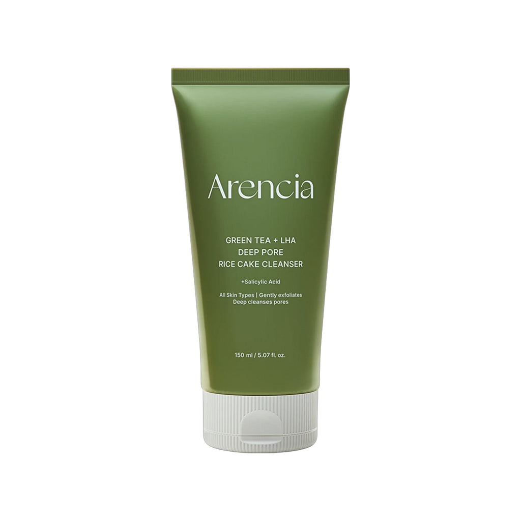 Arencia Green Tea + LHA Deep Pore Rice Cake Cleanser | Grocsy