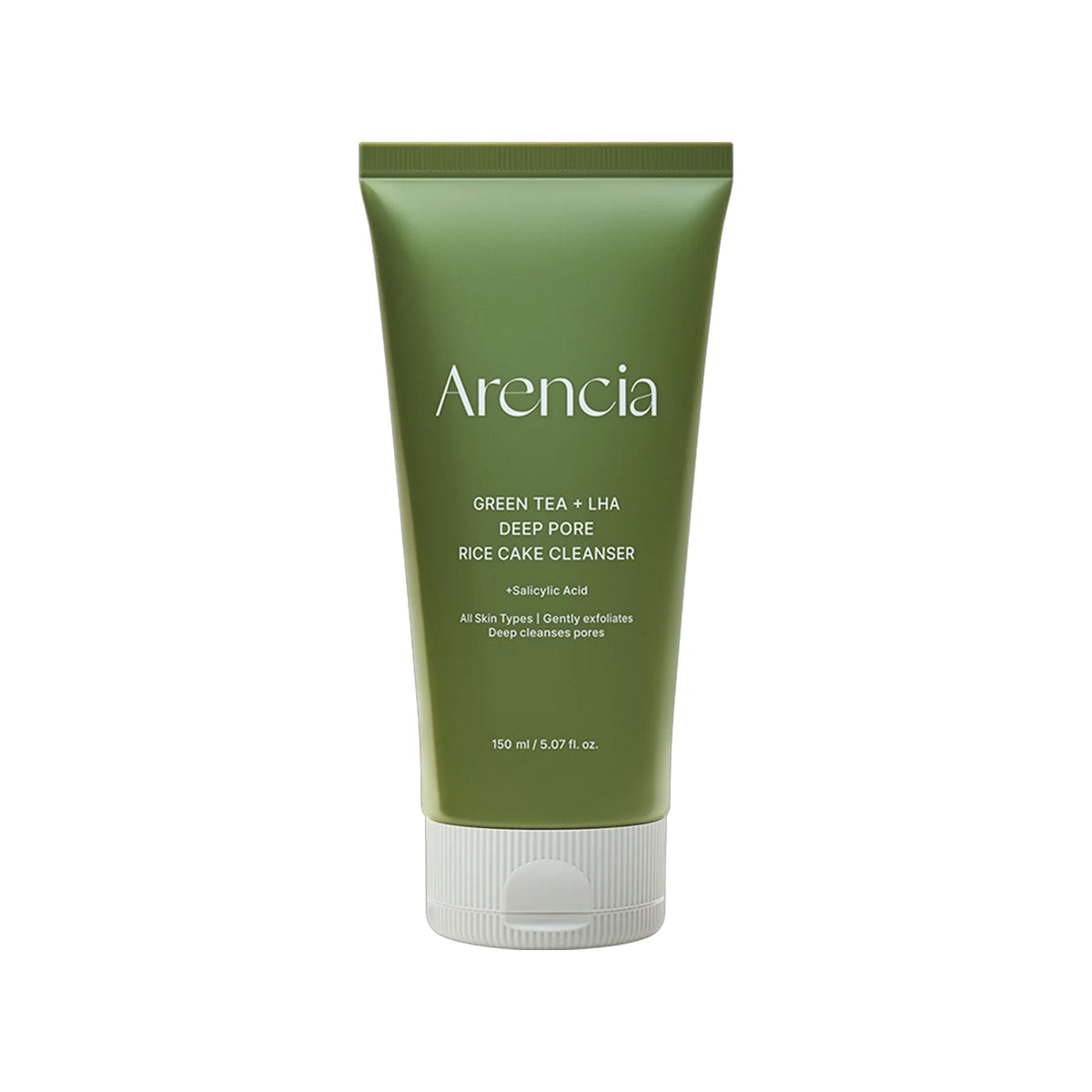 Arencia Green Tea + LHA Deep Pore Rice Cake Cleanser | Grocsy