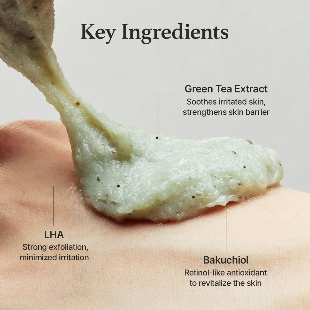 Arencia Green Tea + LHA Deep Pore Rice Cake Cleanser | Grocsy