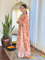 The52 Embroidered Rayon Fabric Straight Kurta, Pant and Dupatta Set | Grocsy