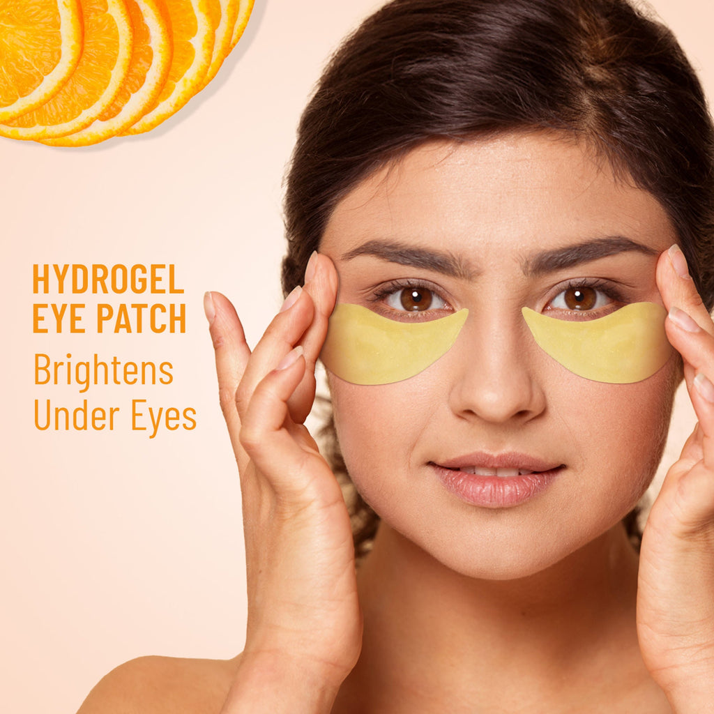 Swiss Beauty Hydra Eye Serum Patches For Dark Circles And Puffiness , Hydrate Skin - Vitamin-C | Grocsy