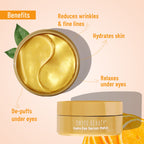 Swiss Beauty Hydra Eye Serum Patches For Dark Circles And Puffiness , Hydrate Skin - Vitamin-C | Grocsy