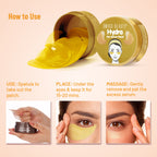 Swiss Beauty Hydra Eye Serum Patches For Dark Circles And Puffiness , Hydrate Skin - Vitamin-C | Grocsy