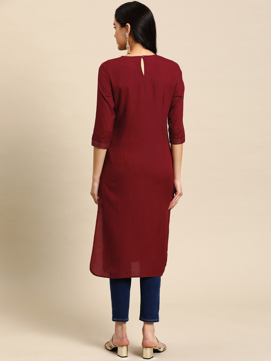 All About You Women Ethnic Motifs Printed Kurta | Grocsy