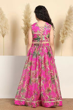 Joban Fashion Girl's Purple Color Lehenga Choli | Grocsy