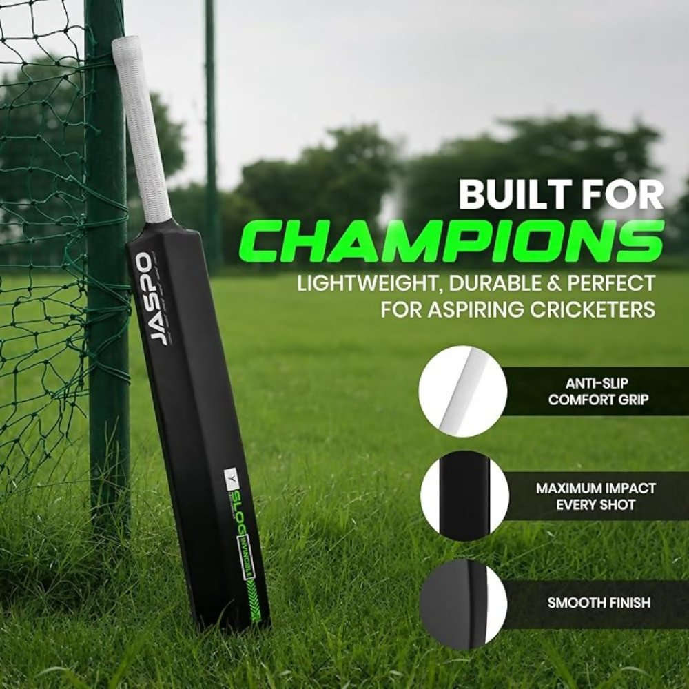 Jaspo SLOG Plastic Tennis Cricket Bat | Grocsy