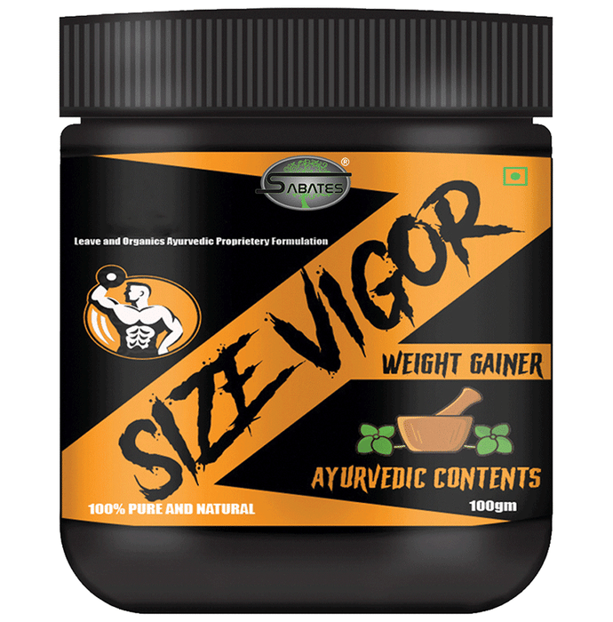Sabates Size Vigour Weight Gainer | Grocsy