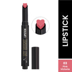Swiss Beauty My Shine High Pigmented & Long-Lasting Lipstick Enriched with Vitamin E - 03 Pink Victoria | Grocsy