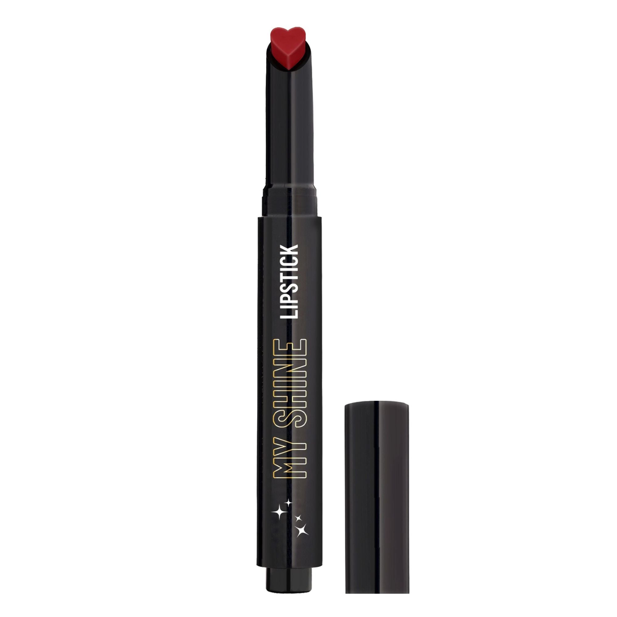 Swiss Beauty My Shine High Pigmented & Long-Lasting Lipstick Enriched with Vitamin E - 12 Stricker Red | Grocsy