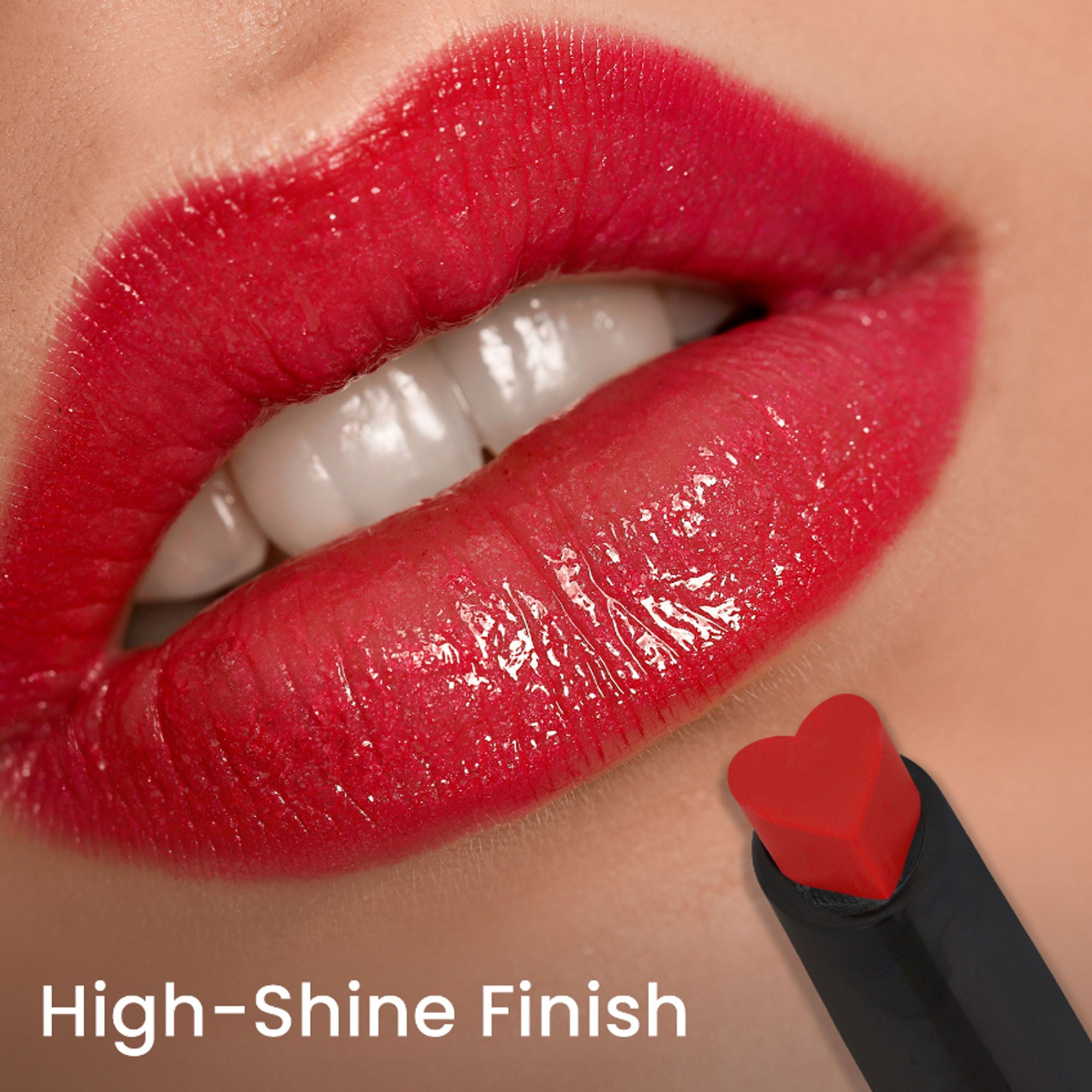Swiss Beauty My Shine High Pigmented & Long-Lasting Lipstick Enriched with Vitamin E - 12 Stricker Red | Grocsy