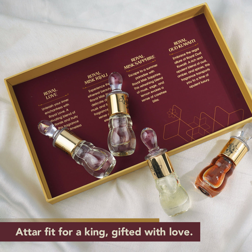 Ajmal India Royal Series Concentrated Perfume Gift Set | Grocsy