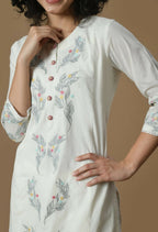 Joban Fashion White Cotton Kurta Set | Grocsy