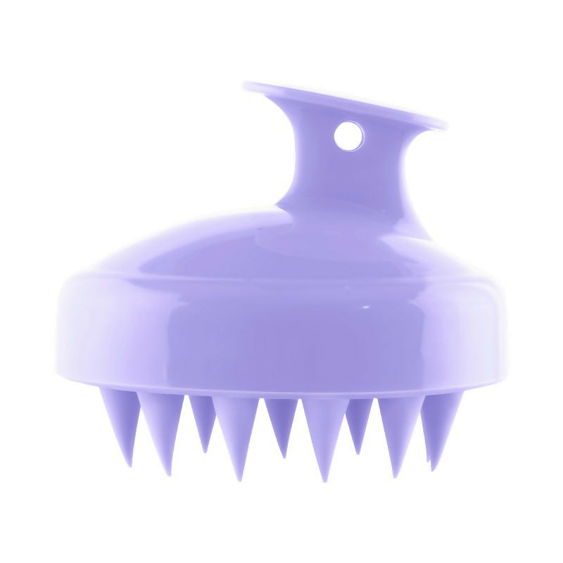 Nykaa Naturals Scalp Massager Brush For Blood Circulation & Natural Hair Growth - Lavender | Grocsy