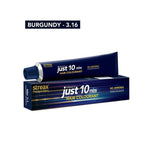 Streax Professional Just 10 Hair Colourant Cream - Burgundy 3.16 | Grocsy