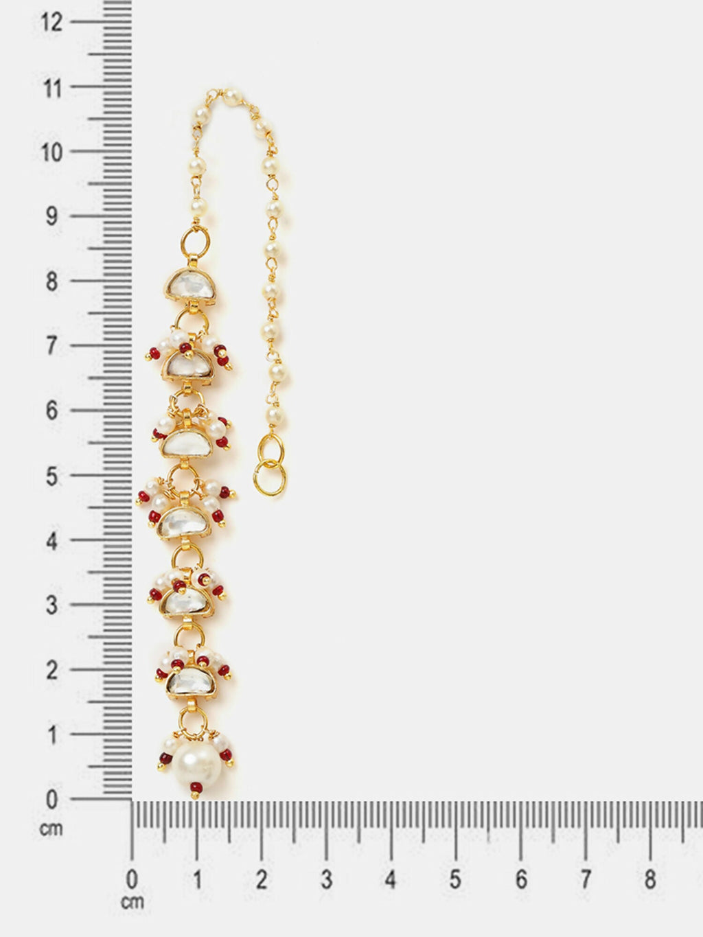 Ruby Raang Rose Mist Pearl Earrings | Grocsy