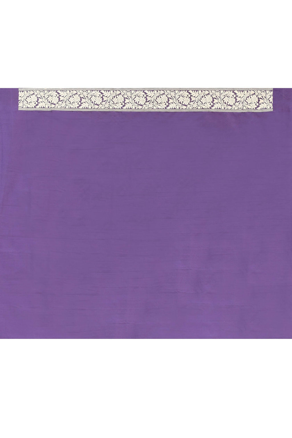 Joban Fashion Plum Purple Pure Katan Pure Handloom Banarasi Silk Saree | Grocsy