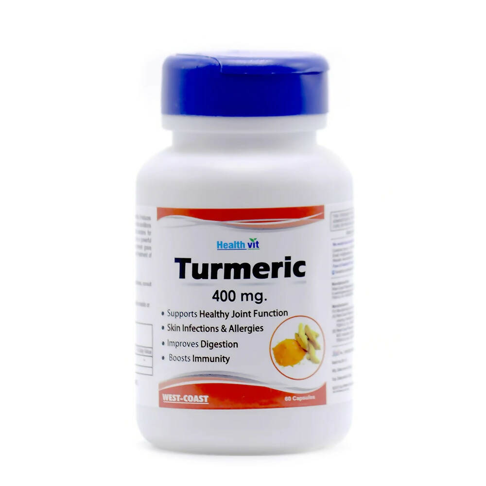 Healthvit Turmeric Capsules | Grocsy
